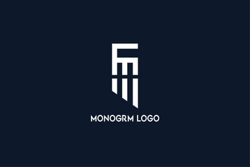 Creative , luxury, monogram, business, company  Latter logo design	