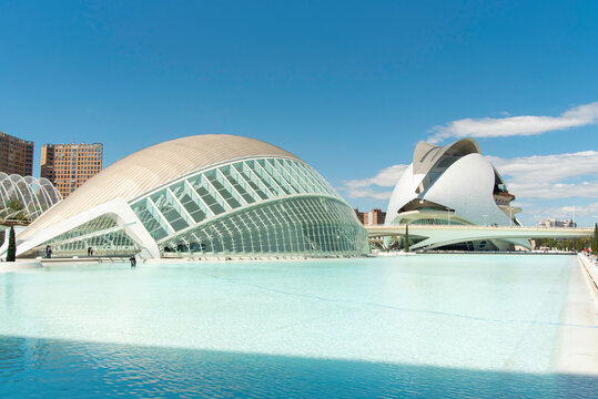 Cit&eacute; des arts et des sciences, Valence, Espagne