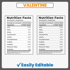 Obraz premium valentine nutrition facts, valentine's day nutrition facts, valentine's day nutrition facts, vale nutrition information, valentina nutrition facts, valentine's nutrition facts, valentine nutrition