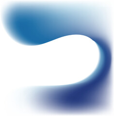 Abstract blue wave design background template