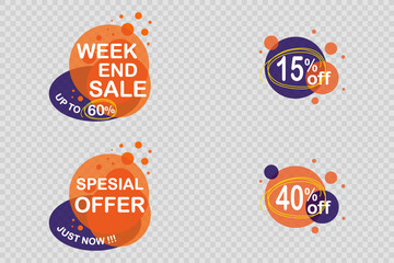 Super Sale - Limited Time. Vector Illustration