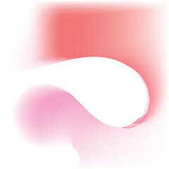 Abstract pink and coral gradient swirl design