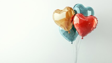 Colorful heart balloons (9)