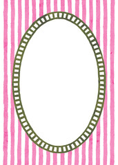 watercolor; summer; frame; border; wedding; invitation; poster; art; hand drawn; background; stripe; wavy; pink; blue; ribbon; whimsical; coquette; invite; style; spring; greece; italy; italian; vacat