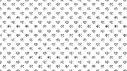Repeating gmo label pattern on a white background creating a seamless and minimal design element