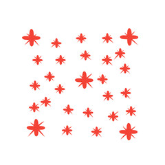 red star pattern background