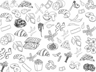 seamless pattern with sea animals