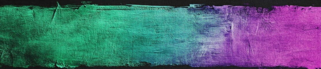 Obraz premium A vibrant abstract gradient showcasing a blend of teal. purple. and green hues. creating a dynamic backdrop suitable for creative projects and digital art