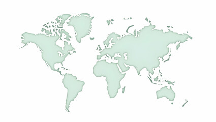 Obraz premium Global Economic Sentiment: A Refined Visual Analysis of International Survey Data, Policy Insights, and Financial Metrics in a Simple Flat Cute Vector Illustration.