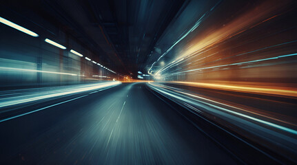 Compliance theme with abstract high speed technology POV motion blur,generative.ai
