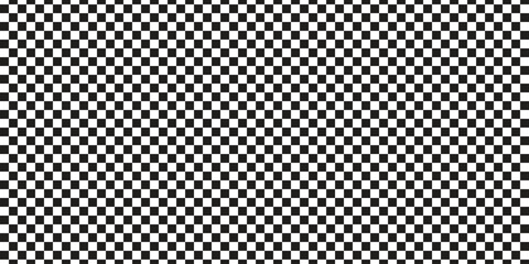 Black and white checkerboard seamless pattern