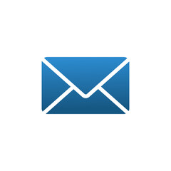 Mail icon, envelope, email web icon. message symbol isolated on transparent background.