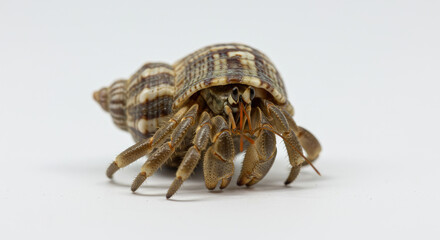 Hermit Crab the back of the image is white