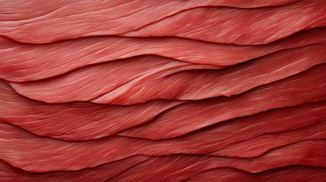 Beef jerky preparation by butcher fresh meat display dry meat showcase artisanal environment close-up view culinary concept