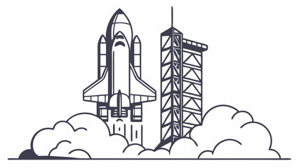 space shuttle launch