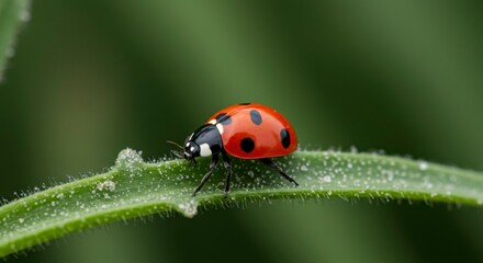 Ladybug on a leaf (4)