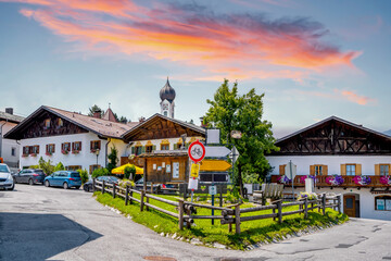 Altstadt, Grainau, Deutschland 
