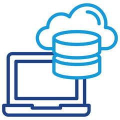 Cloud Database Icon