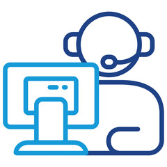 Call Center Operator Icon