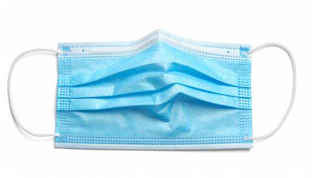 Disposable Face Mask Protection and Hygiene - Powered by Adobe