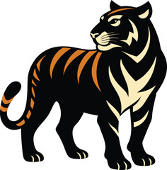 Tiger vector art 