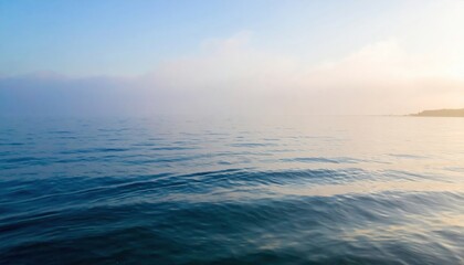 Obraz premium Serene ocean waves at dawn coastal landscape natural beauty tranquil environment aerial view calmness concept