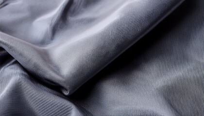 Fototapeta premium soft grey cotton elastane and polyester fabric texture with gentle folds ideal for cozy clothing perfect for home and sporty gym wear