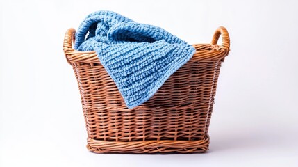 Obraz premium Laundry hamper isolated on white background