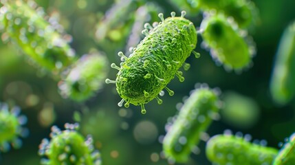 Fototapeta premium Septicemia: Unraveling Bloodstream Infections, Systemic Inflammation, and Critical Care Interventions