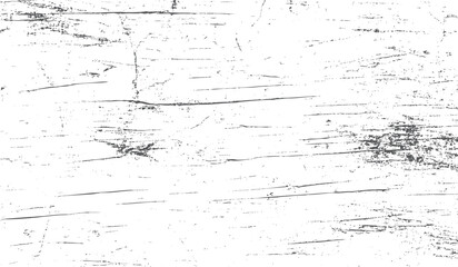 Vintage texture with dust grain and dirt overlay. Abstract grunge effect with rough strokes. Black scratches vector design on white background.