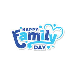 Celebrating happiness and joy with family