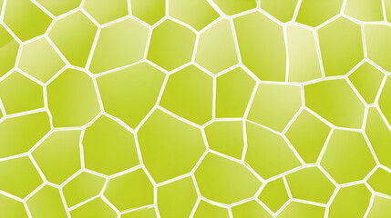 style polygon pattern in electric green with layered dimensions