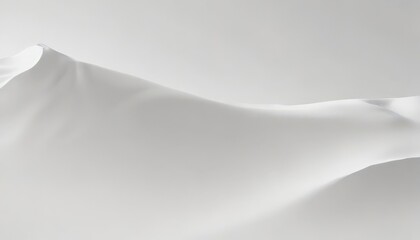Fototapeta premium Fluid white to off-white gradient, seamless, sophisticated minimalism , airy, elegant, monochrome