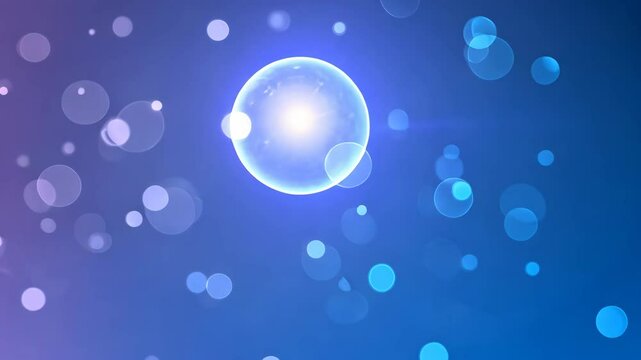 blue gradient background. abstrack blue bokeh light. blue abstrack modern background circles. motion video.