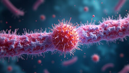 Interaction between viruses and nerves
