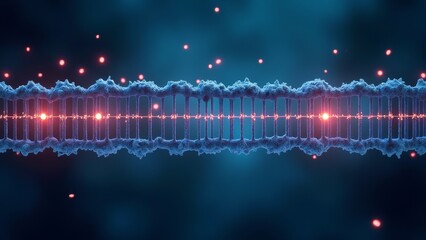 Schematic diagram of virus micro mechanism