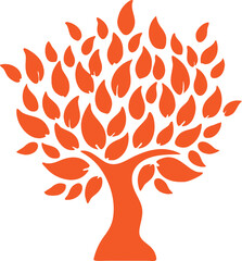 Tree simple icon. Vector ICON all icon Viktor