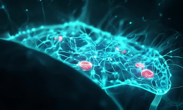 Visualizing Electric Discharge in a Dark Environment with Glowing Light Effects