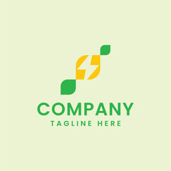 Green Energy Company Logo Design Eco Friendly