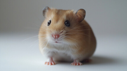 Cute hamster portrait