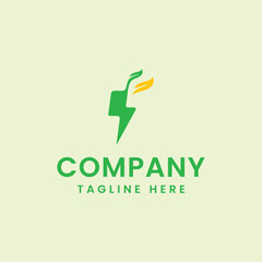 Green Energy Company Logo Design Eco Friendly