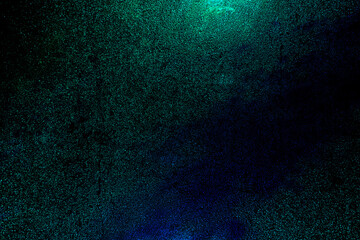 Abstract banner background with green and purple glitter texture with space. Glittering stars...