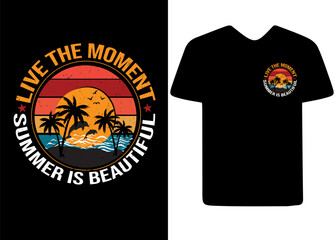 Summer t-shirt design