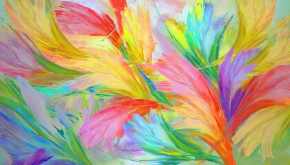 Abstract Watercolor Pattern with Brush Strokes Vibrant Splashes of Color in an Impressionistic Seascape, Ideal for Digital Art, Home Decor, or Design Inspiration.