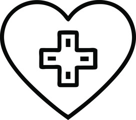 Medical Heart Icon