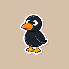bird, cartoon, animal, vector, illustration, penguin, cute, character, owl, icon, design, beak, twitter, art, funny, nature, blue, fun, symbol, tweet, baby, feather, duck, drawing