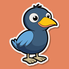 blue bird cartoon