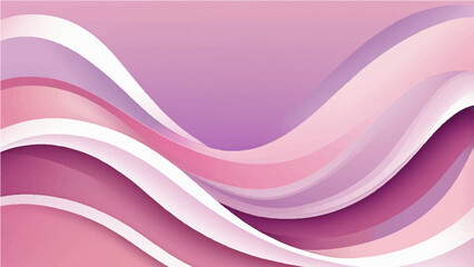Abstract pink Wave Background with Flowing Lines and Modern Design