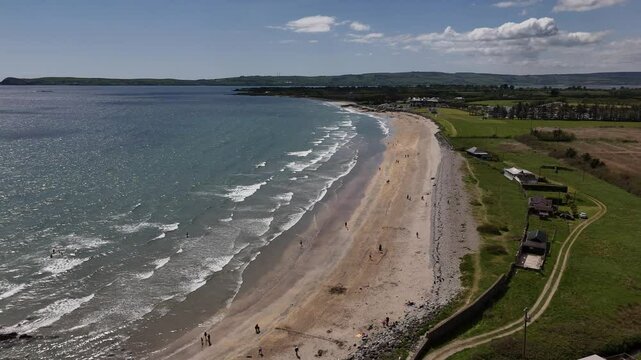 Aerial Views of Dungarvan, Co. Waterford &ndash; Stunning Coastal Town in 4K
