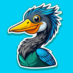 illustration of a pelican